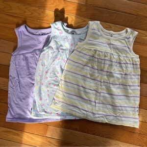GAP Kids Tank Tops - Lavender, White, Yellow